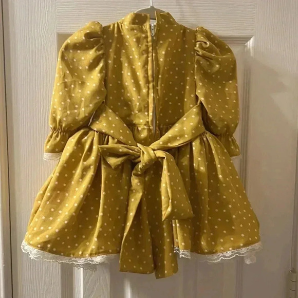 Hummingbird polka dot dress size 24 months - Picture 6 of 8